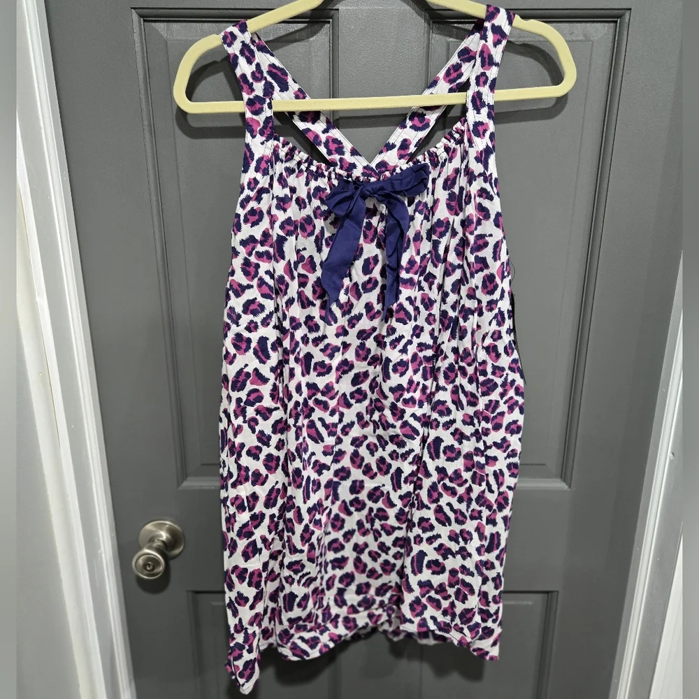 Marc Jacob's Pink Leopard Swim Coverup Size Medium